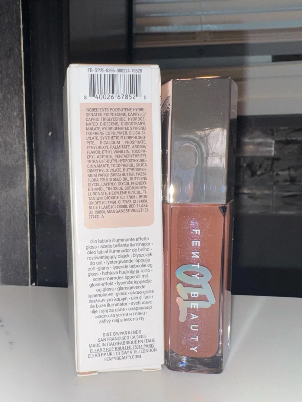 Fenty Beauty Gloss Bomb Oil Luminizing Lip Oil ’N Gloss - Rose Amber